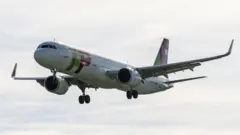 Avión de TAP.