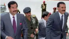 علي عبد الله صالح مستقبلا صدام