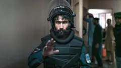 Afghan police officer in Pul-e-Charkhi prison