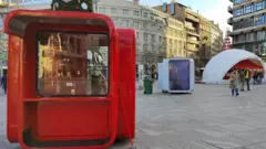 crveni kiosk, Beograd