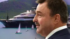 Как след от российской суперъяхты привел к британской фирме. Расследование Би-би-си