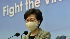 香港特首林鄭月娥北京見韓正 提防疫經濟民生三方面訴求