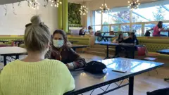 Atılım Üniversitesi'nin kafeteryası