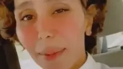 صورة من فيديو نشرته الكويتية مها المطيري وهي امرأة متحولة جنسيا على سناب تشات في يونيو/حزيران 2020