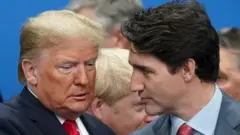 Pertengkaran Trump dan Trudeau membayangi KTT NATO.