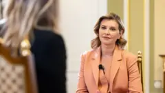 Olena Zelenska interviewed by Laura Kuenssberg