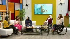 صورة من حلقة دنيانا عن الإعاقة والإنجاب