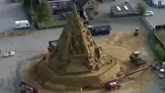 વિશ્વનો સૌથી ઊંચો રેતીનો કિલ્લો