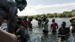 migrantes en Del Río