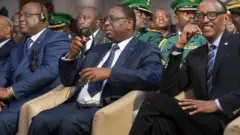 Felix Tshisekedi, Macky Sall na Paul Kagame bari mu nama i Abuja mu 2019