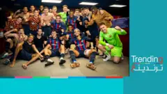 برشلونة يقترب من حمل لقب الدوري الإسباني بعد فوزه على ريال مدريد
