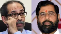 શિંદે અને ઠાકરે