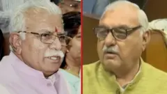 ਮਨੋਹਰ ਲਾਲ ਖੱਟਰ ਤੇ ਹੁੱਡਾ