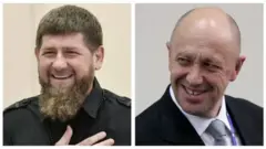 Рамзан Кадиров та Євгеній Пригожин