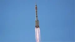 Rocket carrying the Shenzhou-12 spacecraft and three astronauts takes off from Jiuquan Satellite Launch Center