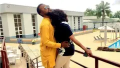 Kolawole Ajeyemi ati iyawo rẹ, Toyin Abraham