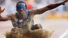 Паралимпиец Лекс Джиллетт ослеп еще в детстве.