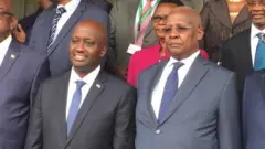 Olivier Nduhungirehe na Sam Kutesa