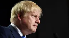 Le Premier ministre britannique Boris Johnson.
