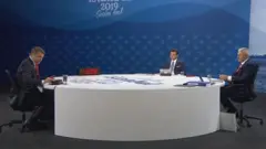 Adaylar tartışma