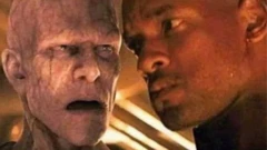 ويل سميث وشخصية زومبي في الفيلم