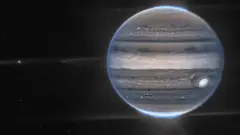 Jupiter captado por el JWST