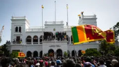 શ્રીલંકામાં પ્રદર્શન