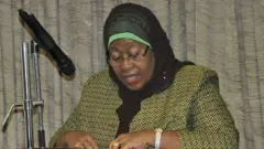 Icegera ca prezida wa Tanzania Samia Suluhu Hassan