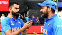 विराट कोहली और रोहित शर्मा