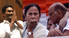 जगनमोहन रेड्डी, ममता बनर्जी, शरद पवार