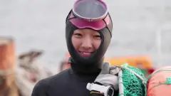 巨濟島海女金昭熙（Jin So-hee）