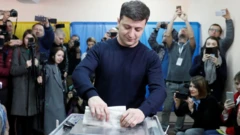 Vladimir Zelenski je izabran za predsednika Ukrajine 2019. godine