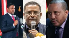 አቶ ሽመልስ አብዲሳ፣ አቶ ንጉሱ ጥላሁን፣ ጌታቸው ረዳ