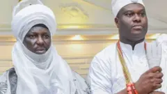 Oba Adeyeye Ogunwusi ati Emir ti Borgu