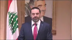 حریری: دیگر نخست‌وزیر لبنان نیستم