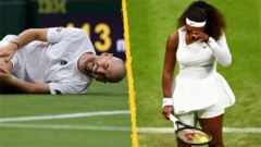 Adrian Mannarino and Serena Williams