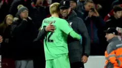 Umutoza Klopp wa Liverpool yavuze ko umunyezamu Kelleher ari "impano idasanzwe'