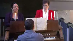 People singing