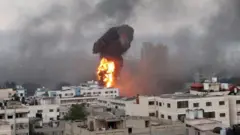 The Israeli military says its strikes on Gaza are the largest since 2014
