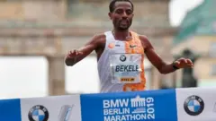 ቀነኒሳ በቀለ በ2019 የበርሊን ማራቶን ላይ