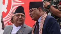 ओली र प्रचण्ड