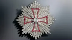 the stolen Polish White Eagle Order of Dresden"s Treasury Green Vault in Dresden, Germany
