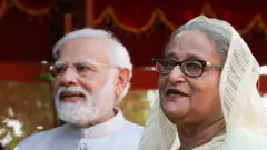 मोदी शेख़ हसीना