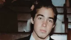 Retrato de Patrick Burleigh aos 13 anos de idade