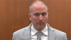 Former Minneapolis police officer Derek Chauvin is sentenced after being found guilty of the murder of George Floyd