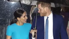 Meghan Markle et le Prince Harry.