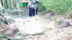 မြန့်မာ့ရုပ်မြင်သံကြား က ထုတ်လွှင့်သွားတဲ့ သတင်းမှာဖော်ပြသည့်ပုံ