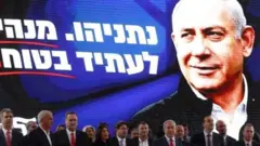 پوستر تبلیغاتی نتانیاهو