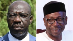 Godwin Obaseki and Osagie Ize-Iyamu
