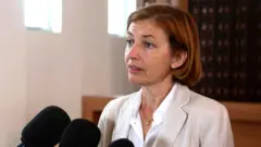 Florence Parly, la ministre française des Armées, en août 2017 à Bamako, la capitale malienne